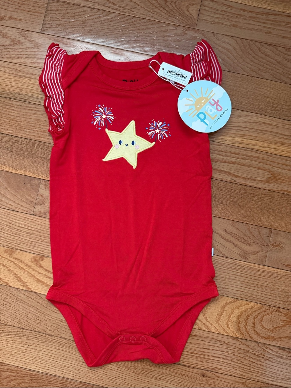 NWT Little Sleepies Star Onesie